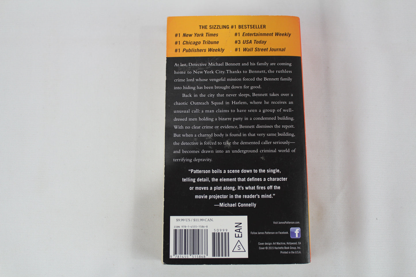 Burn (A Michael Bennett Thriller, 7) by James Patterson, Michael Ledwidge