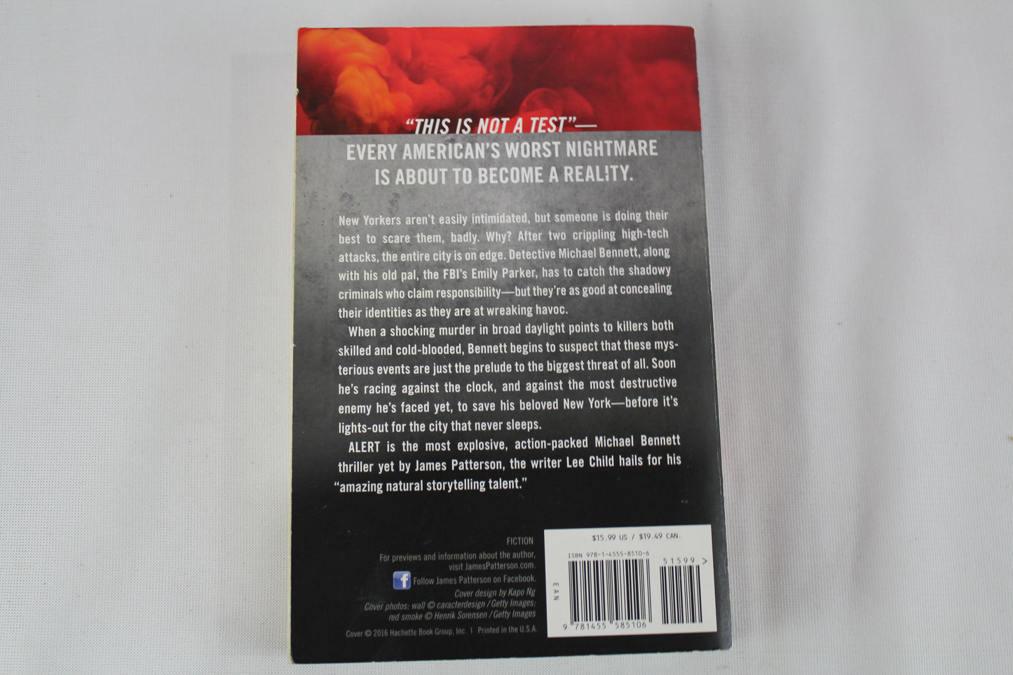 Alert (A Michael Bennett Thriller, 8) by James Patterson