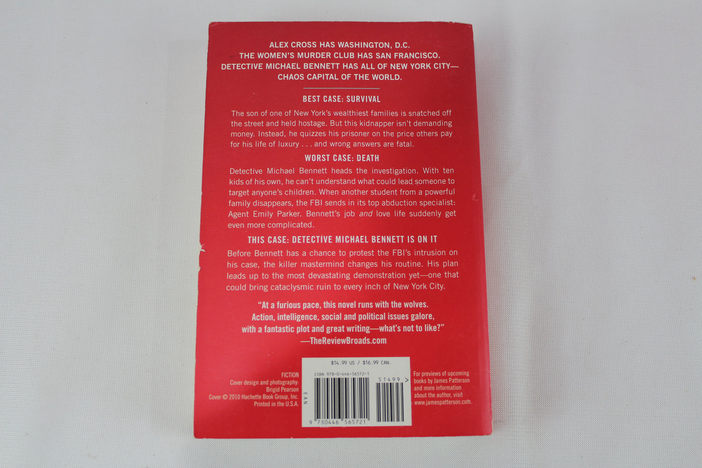 Worst Case (A Michael Bennett Thriller, 3) by James Patterson