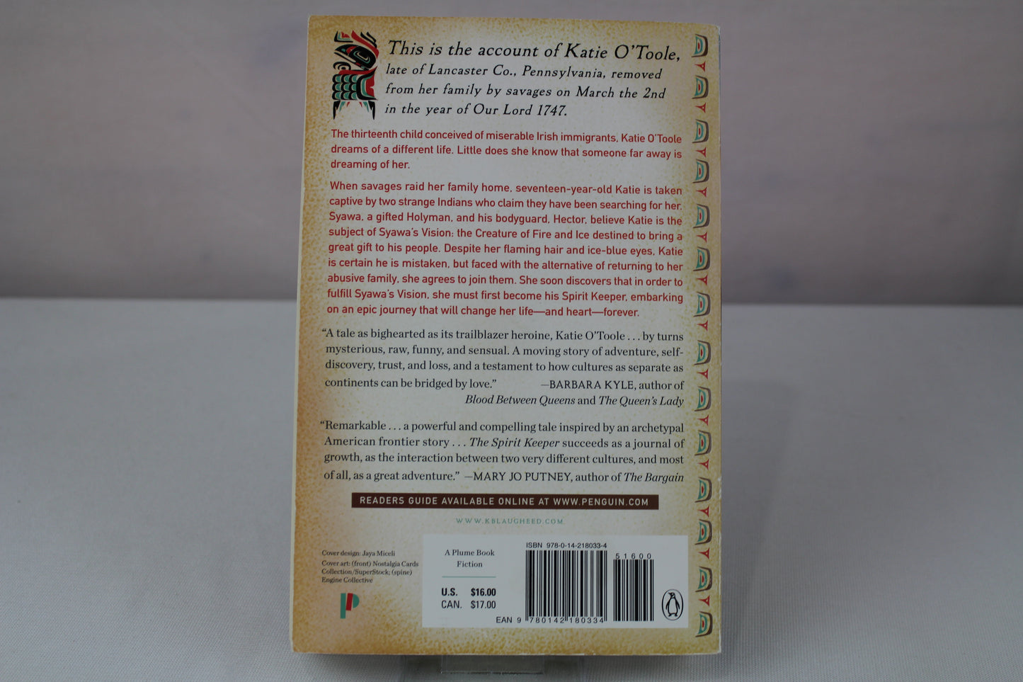 The Spirit Keeper: A Novel by K. B. Laugheed