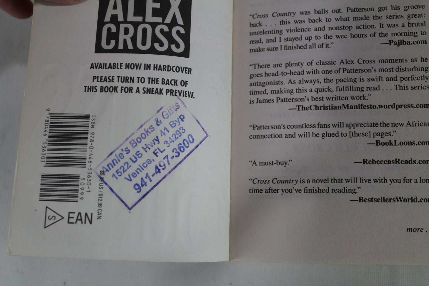Cross Country (Alex Cross, 14) by James Patterson