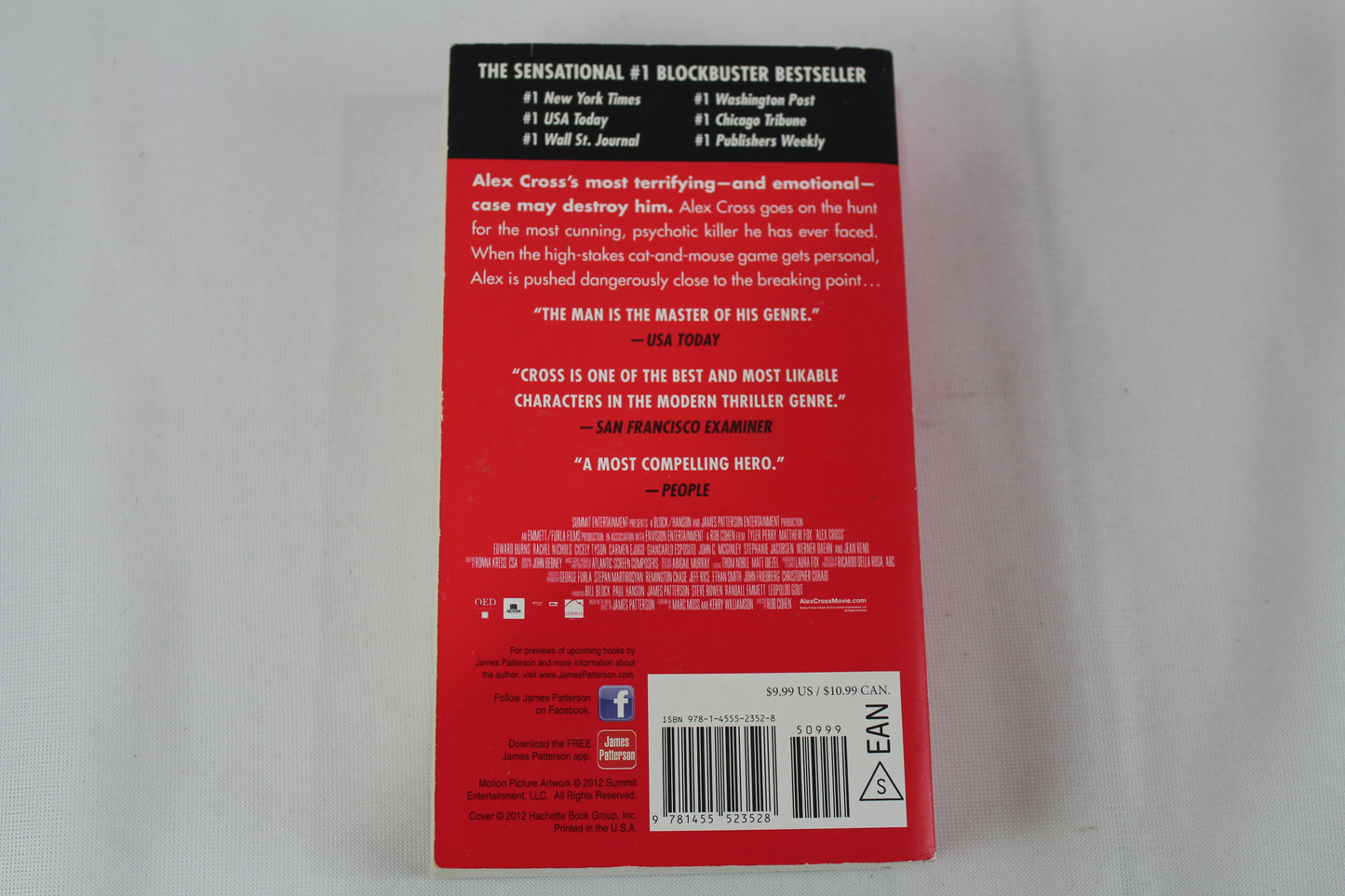 Alex Cross: Also published as CROSS by James Patterson