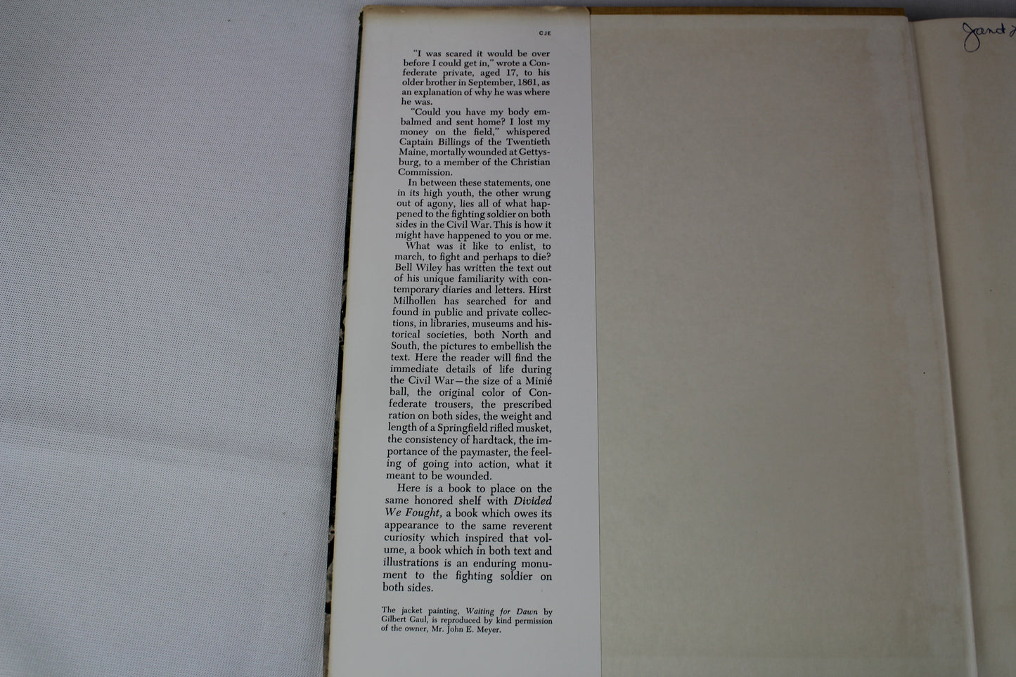 They Who Fought Here by Bell Irvin Wiley