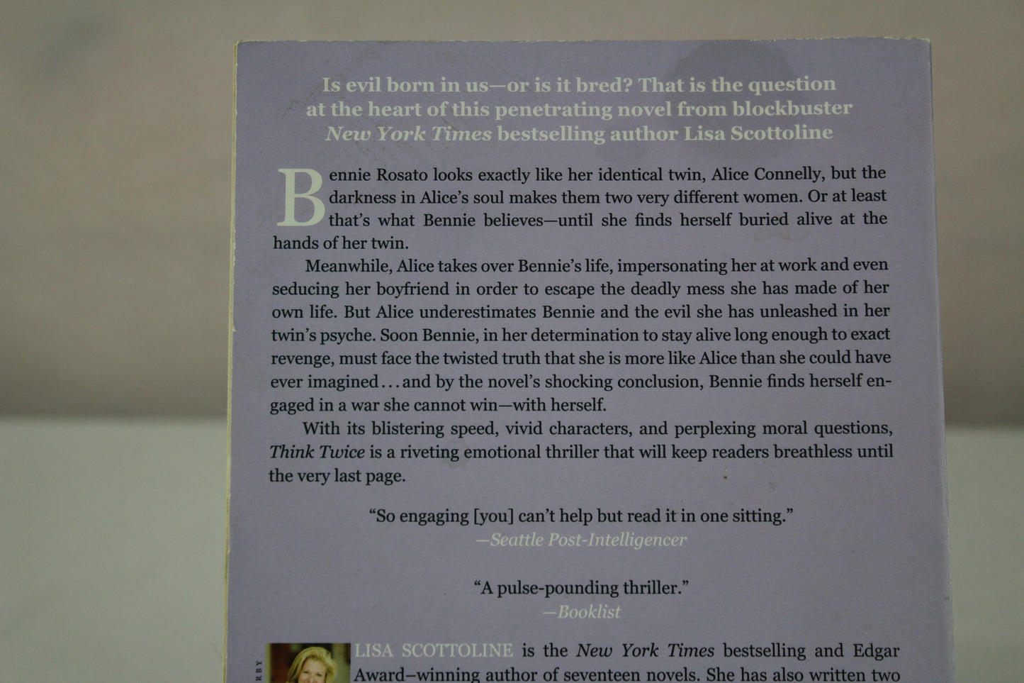 Think Twice (Rosato & Associates) by Lisa Scottoline