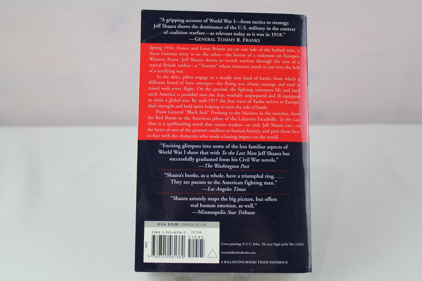To the Last Man: A Novel of the First World War by Jeff Shaara