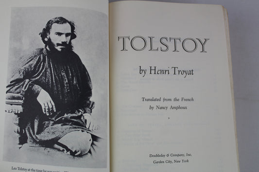 Tolstoy by Henri Troyat, Nancy Amphoux
