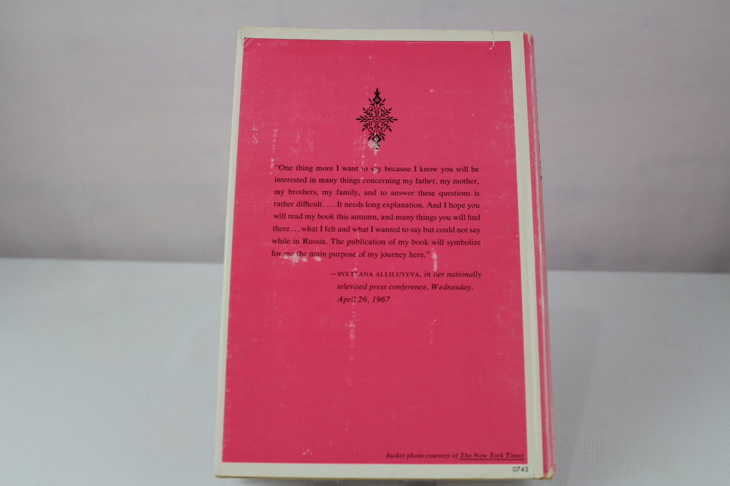 Twenty Letters To A Friend by Svetlana Alliluyeva