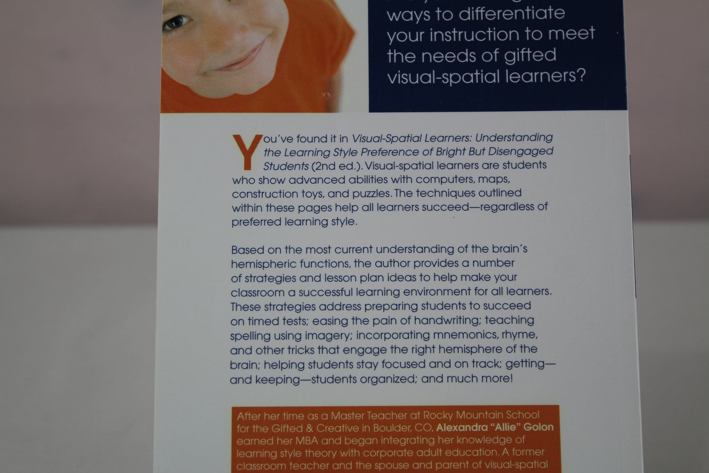 Visual-Spatial Learners by Alexandra Shires Golon