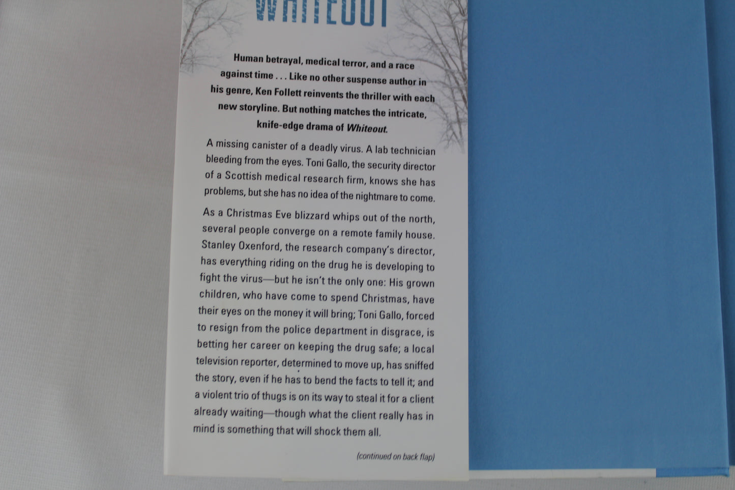 Whiteout by Ken Follett