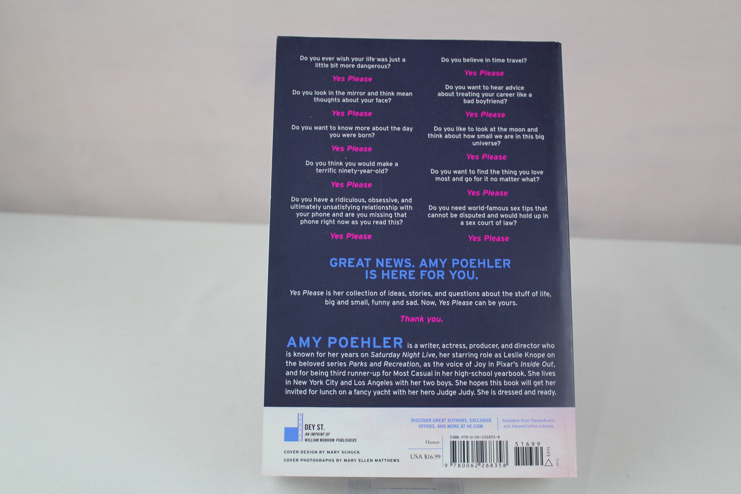 Yes Please by Amy Poehler