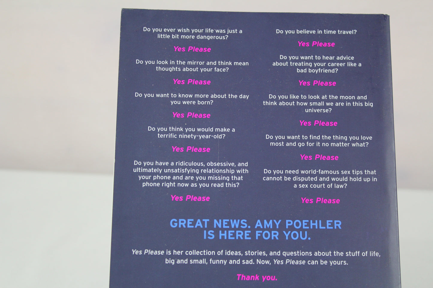 Yes Please by Amy Poehler