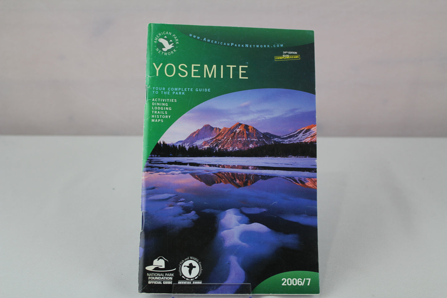 Yosemite American Park Network 2006/7, Park Guide