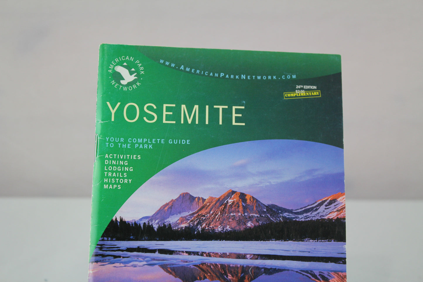 Yosemite American Park Network 2006/7, Park Guide