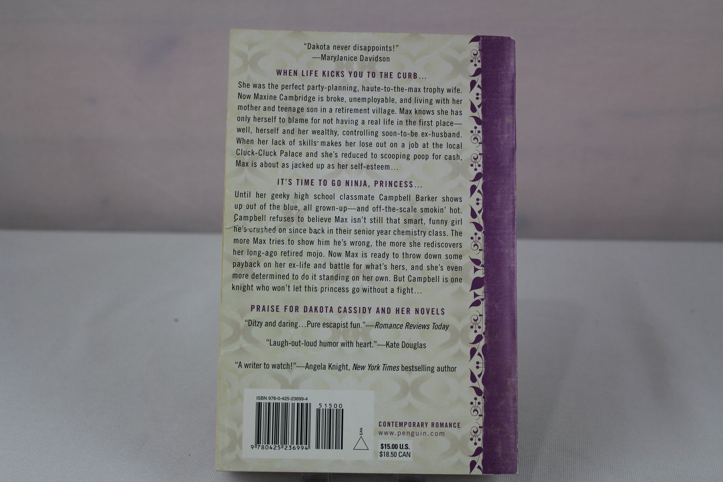 You Dropped a Blonde on Me (Ex-Trophy Wives Novel) by Dakota Cassidy
