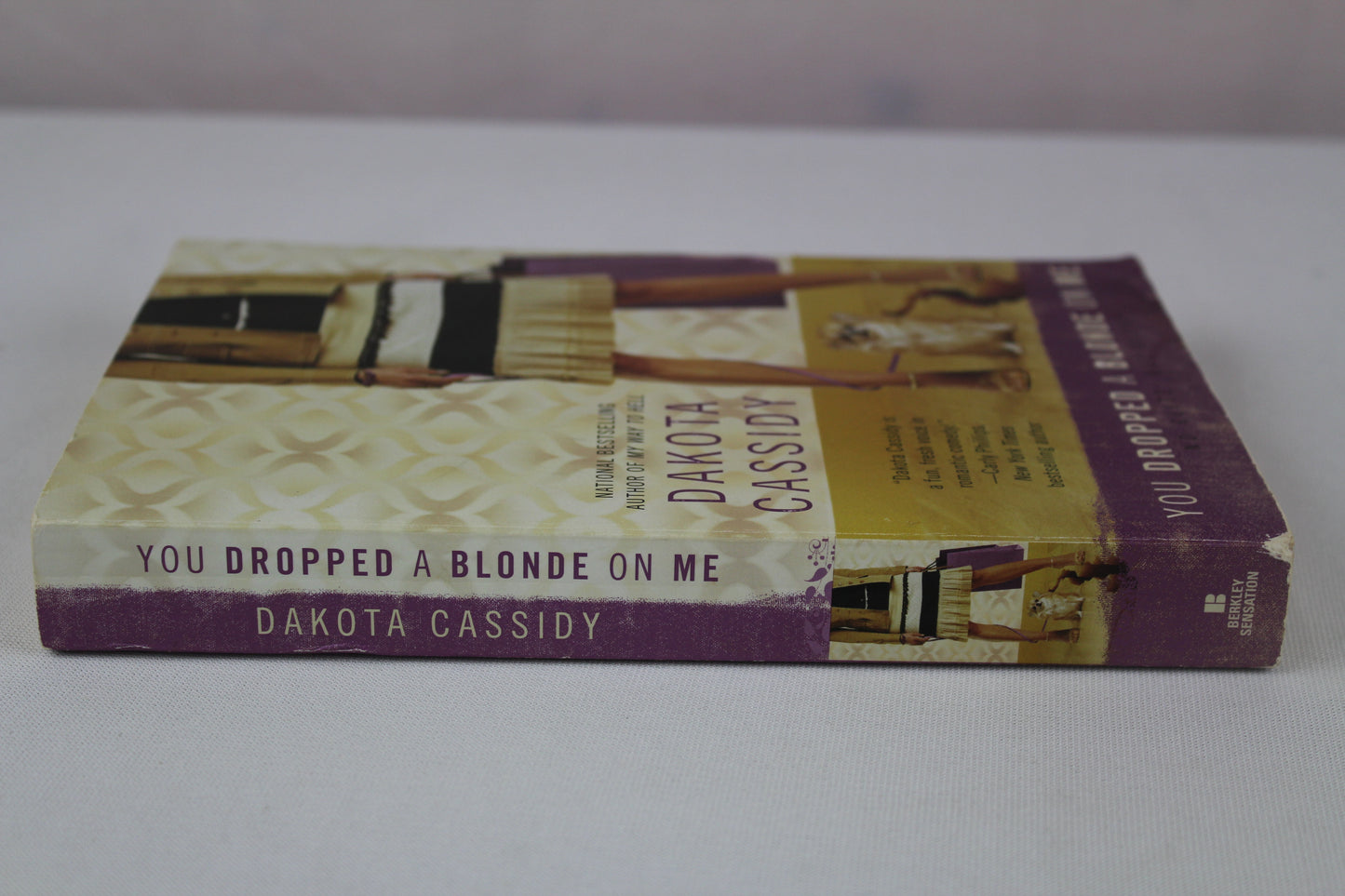 You Dropped a Blonde on Me (Ex-Trophy Wives Novel) by Dakota Cassidy