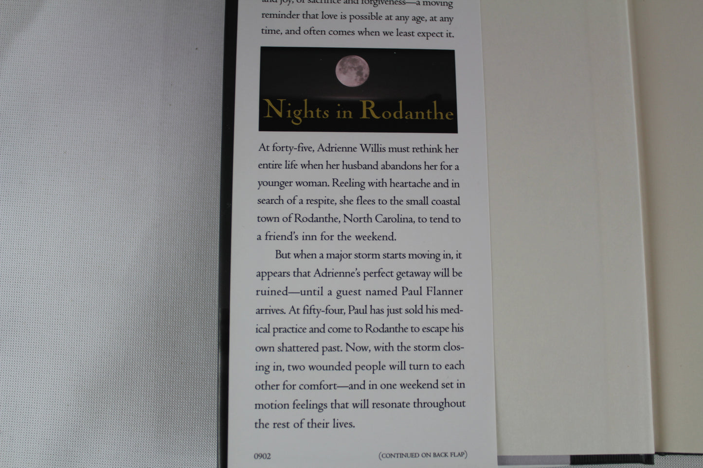 Nights in Rodanthe by Nicholas Sparks