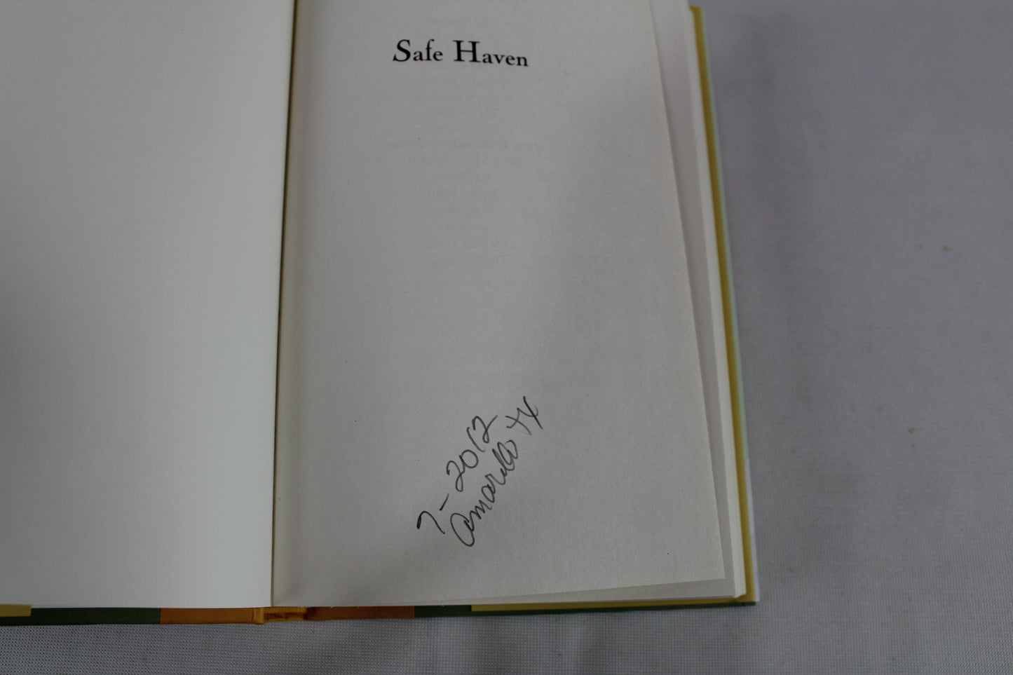 Safe Haven by Nicholas Sparks