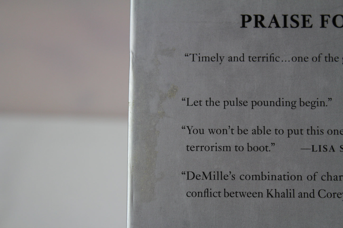 The Panther (A John Corey Novel, 6) by Nelson DeMille