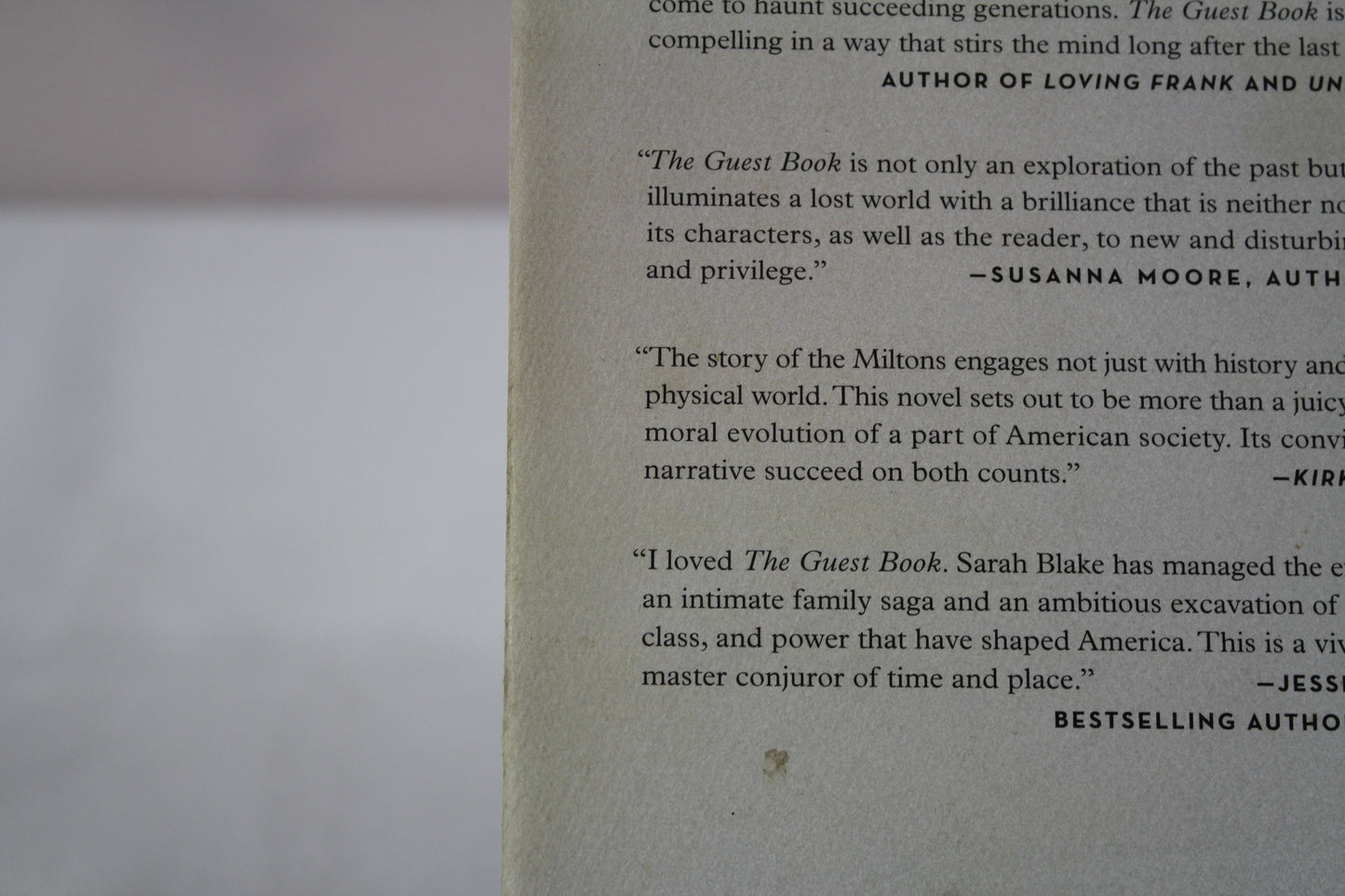 The Guest Book: A Novel by Sarah Blake