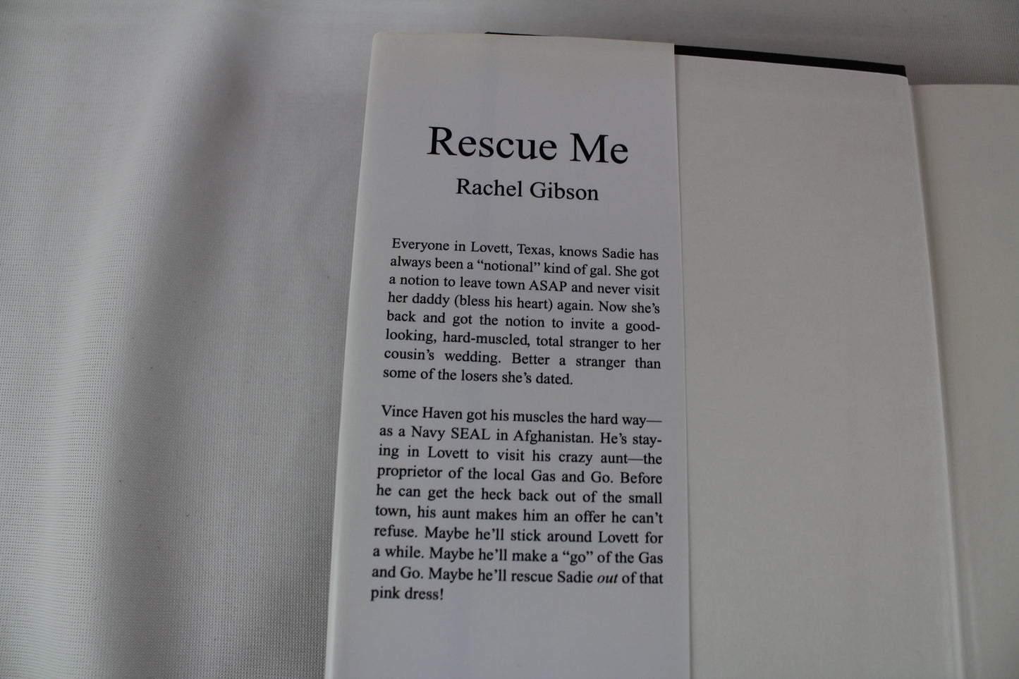Rescue Me (Center Point Platinum Romance by Rachel Gibson