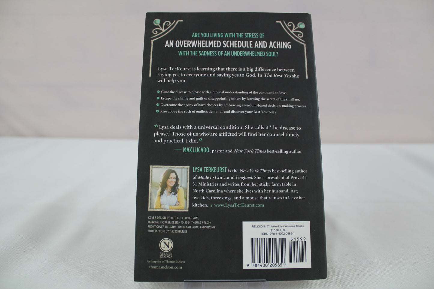 The Best Yes: Making Wise Decisions in the Midst of Endless Demands by Lysa TerKeurst
