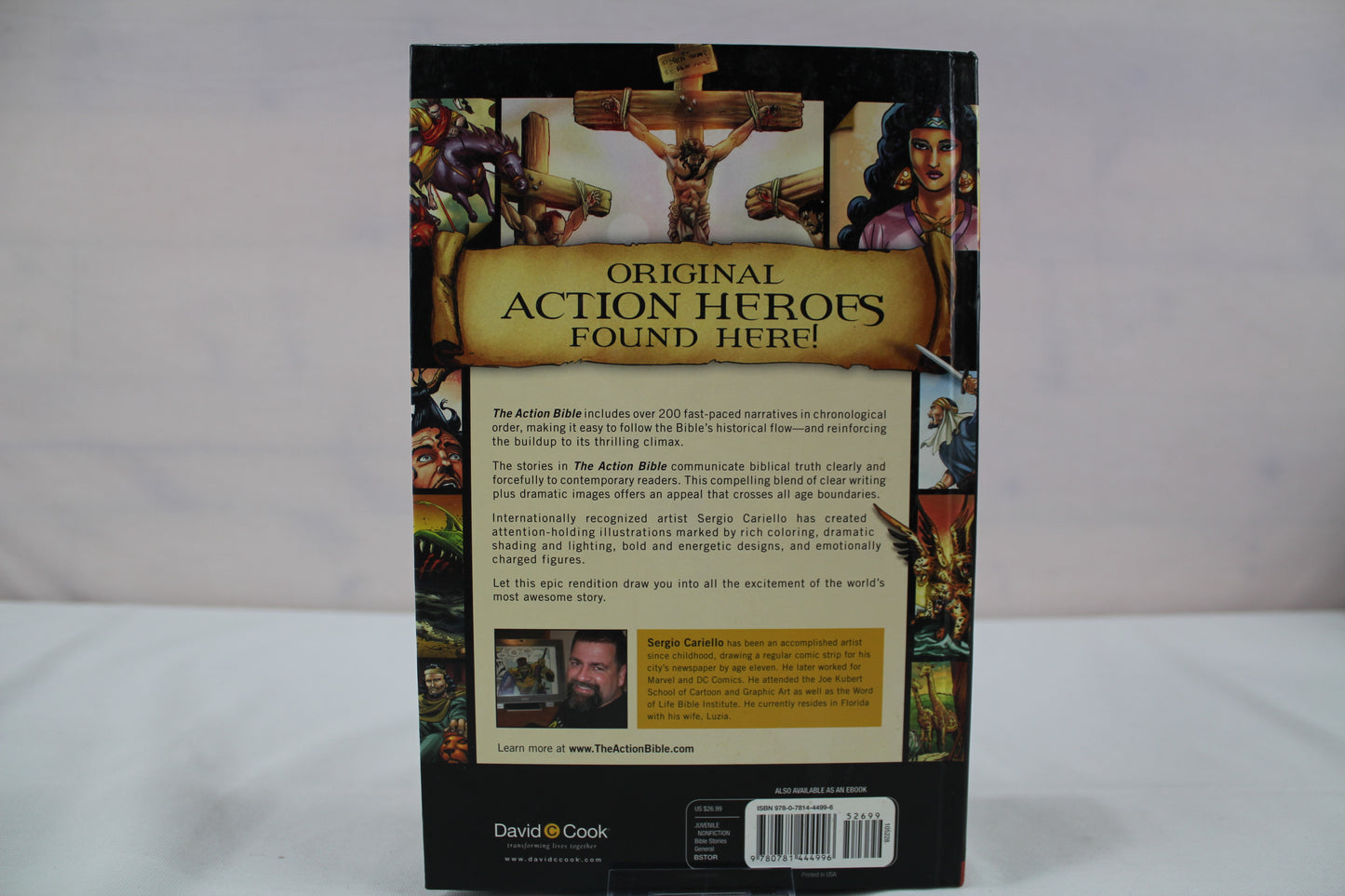 The Action Bible by Doug Mauss, Sergio Cariello