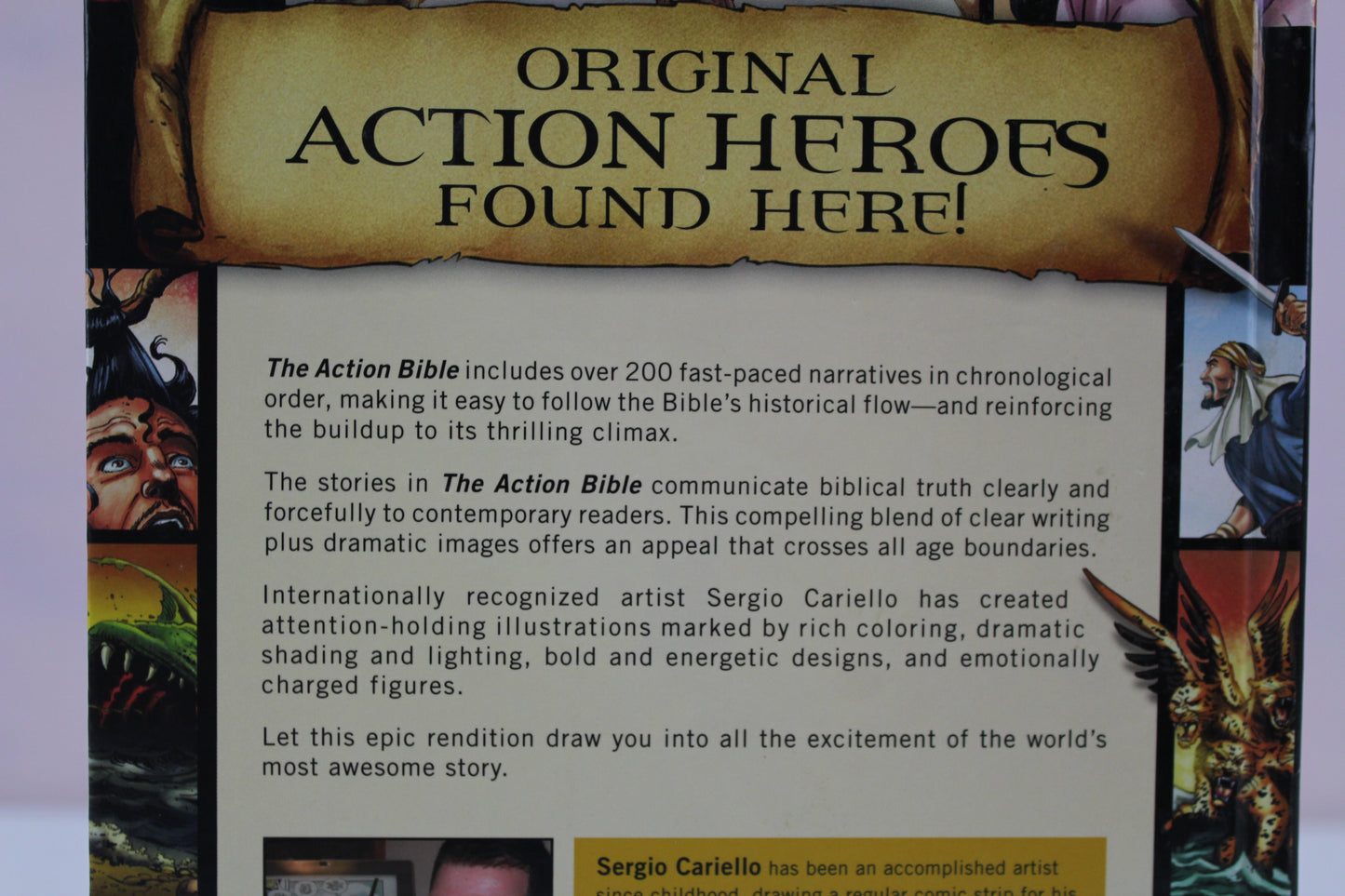 The Action Bible by Doug Mauss, Sergio Cariello