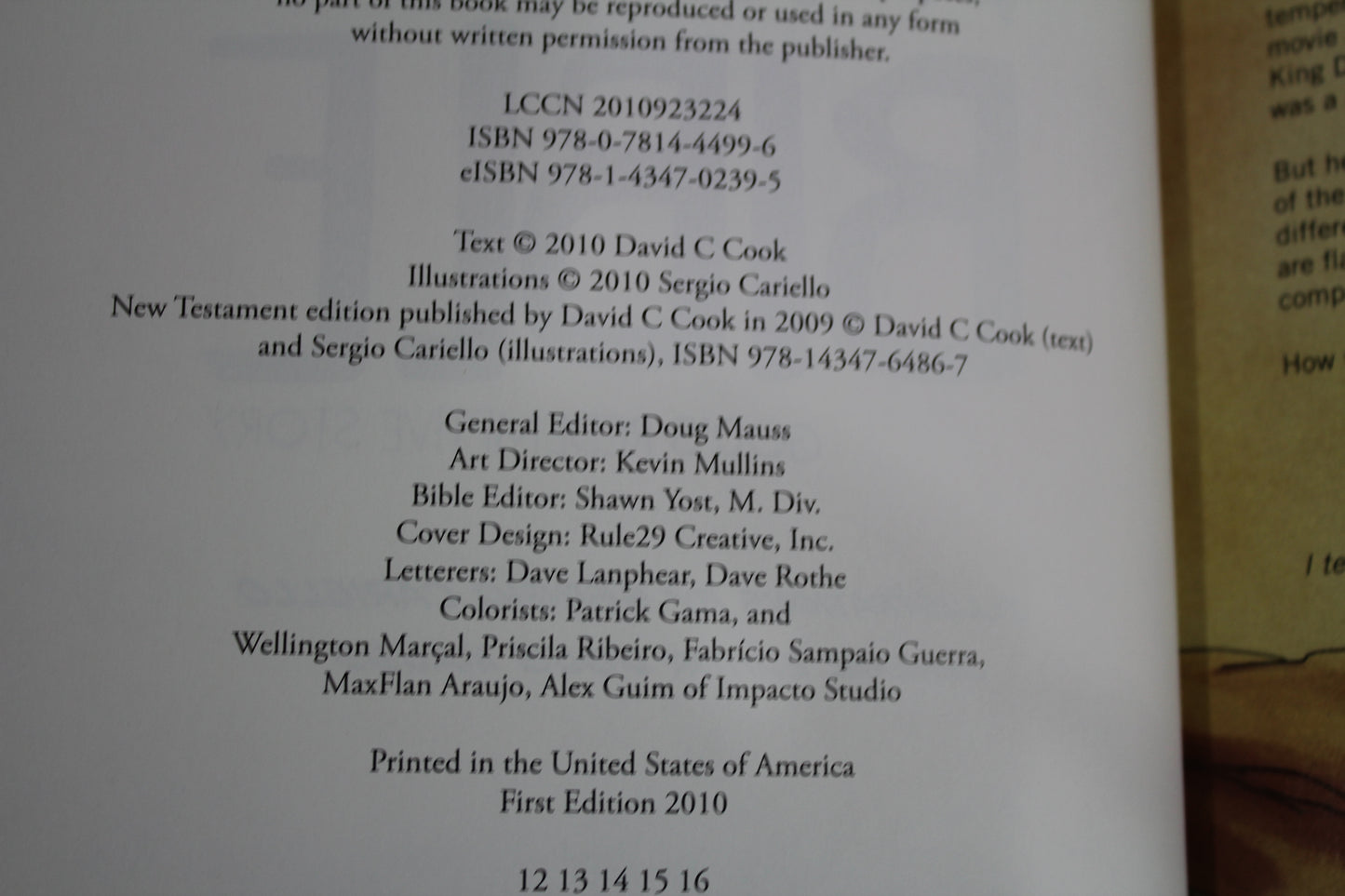 The Action Bible by Doug Mauss, Sergio Cariello