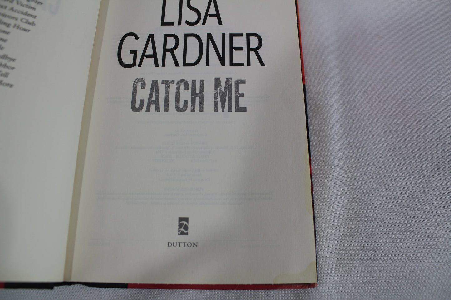 Catch Me by Lisa Gardner