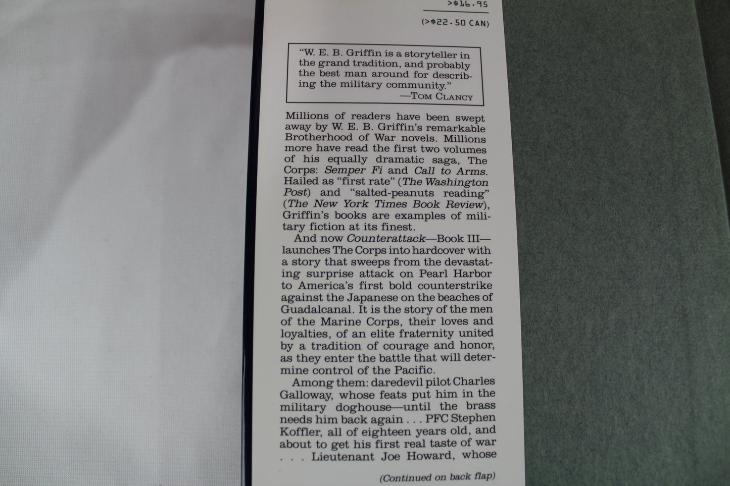 Counterattack: Book III of The Corps by W. E. B. Griffin