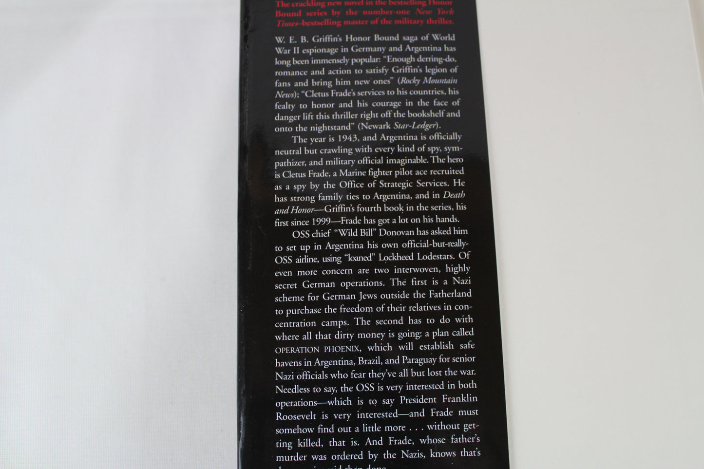 Death and Honor by W.E.B. Griffin, William E. Butterworth IV