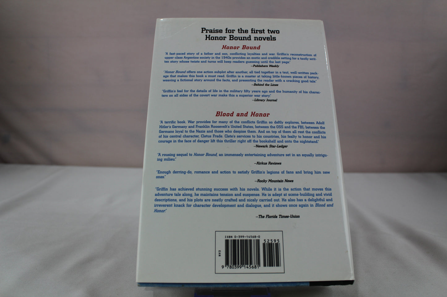 Secret Honor by W.E.B. Griffin