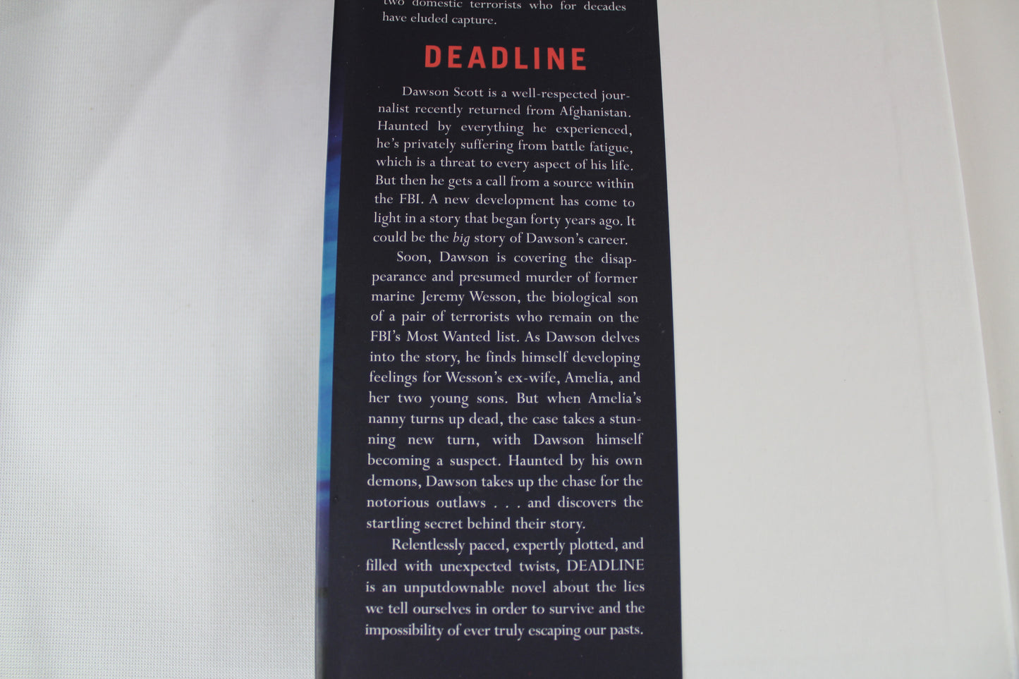Deadline by Sandra Brown