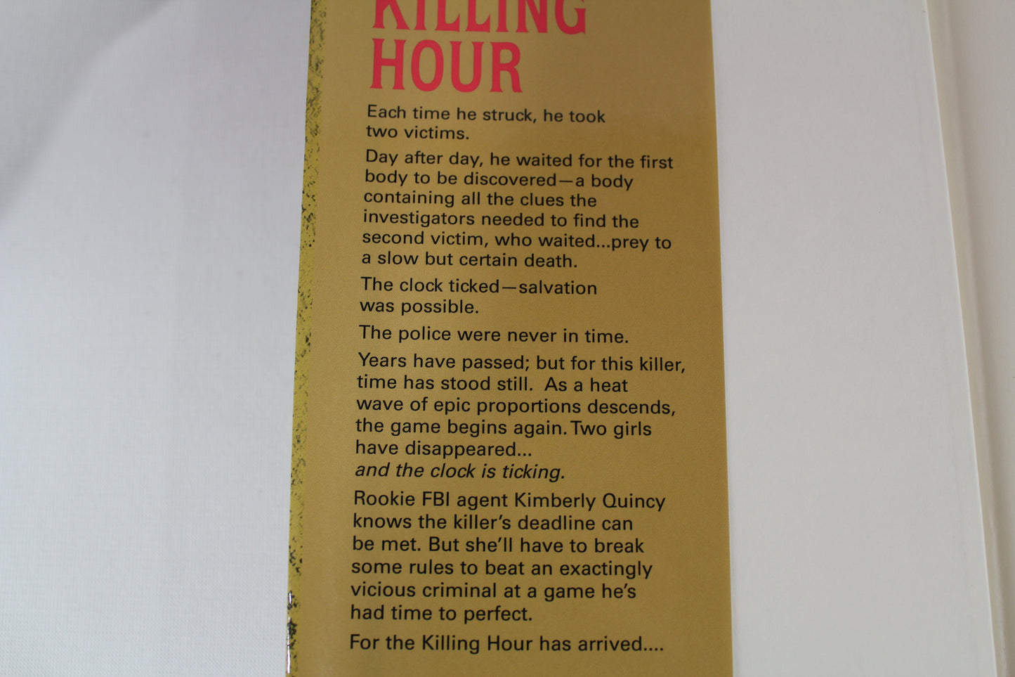 The Killing Hour by Lisa Gardner