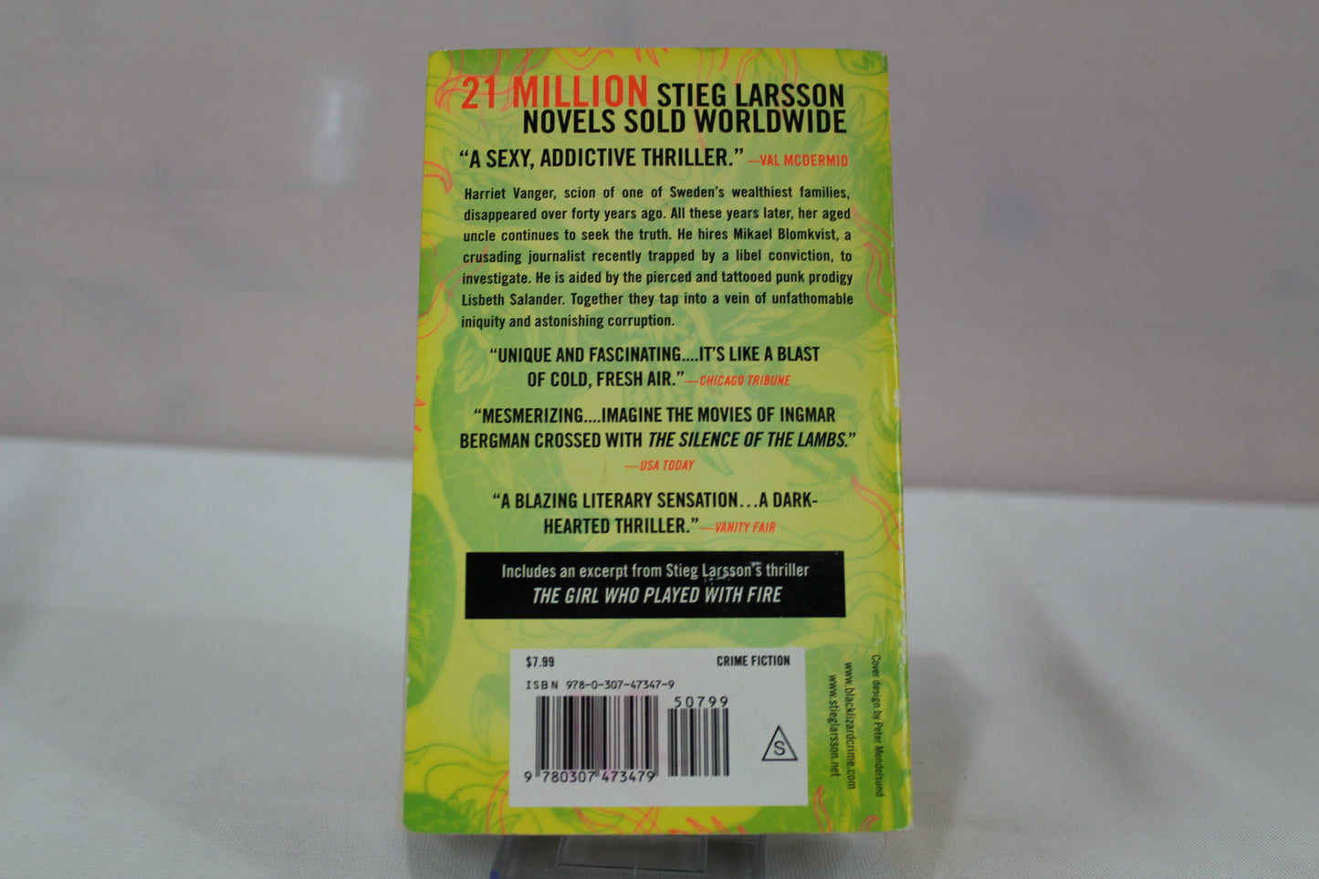 The Girl with the Dragon Tattoo (The Girl with the Dragon Tattoo Series) by Stieg Larsson, Reg Keeland