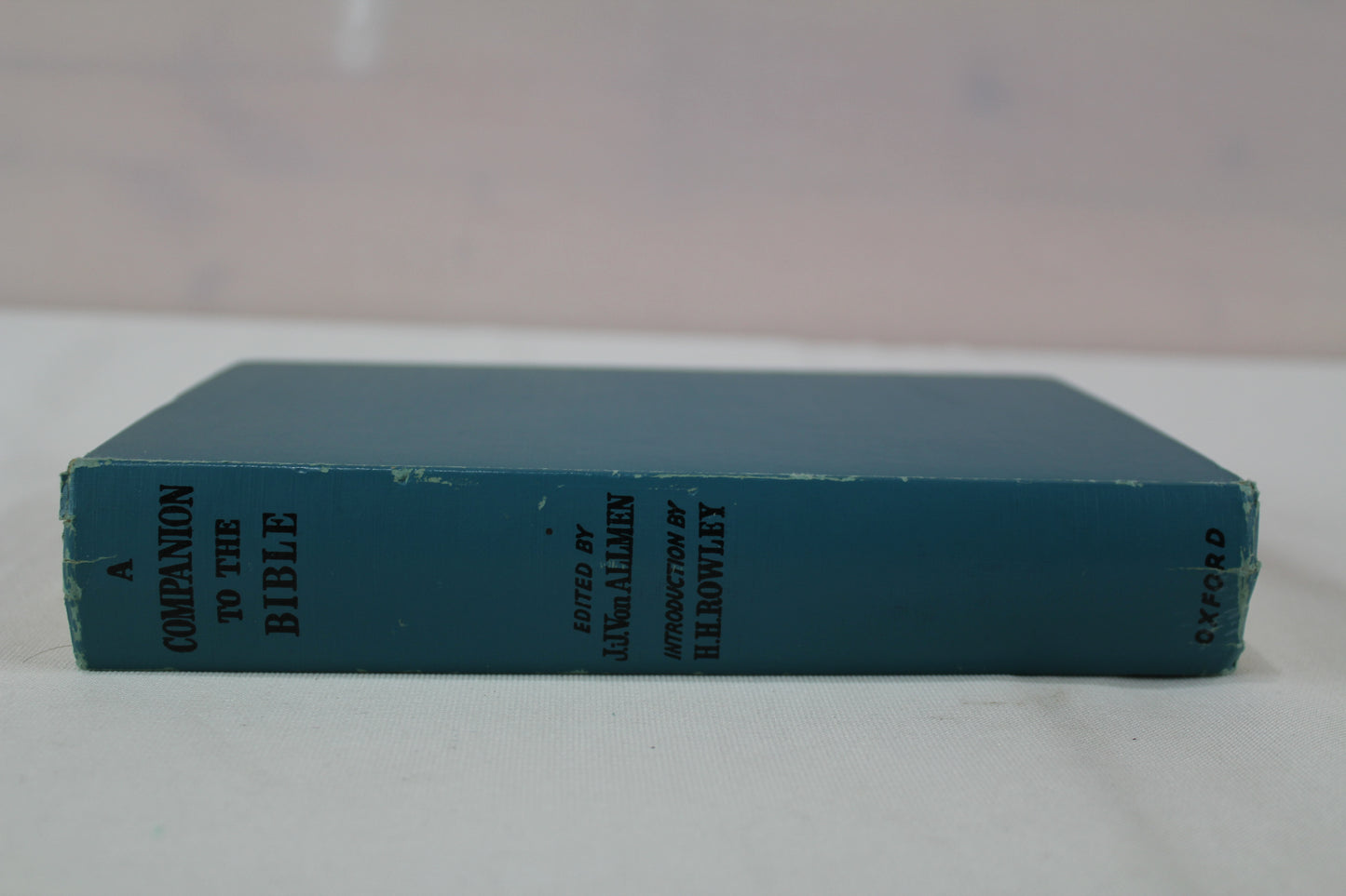 A Companion to the Bible by Jean-jacques Von Allmen