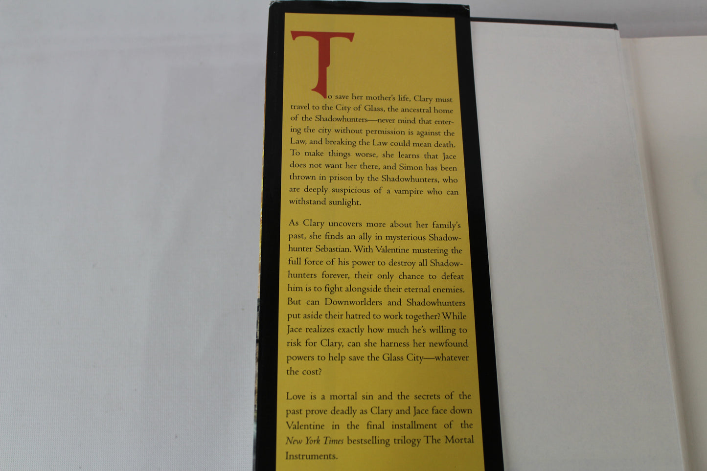 City of Glass (The Mortal Instruments) Book Three by Cassandra Clare