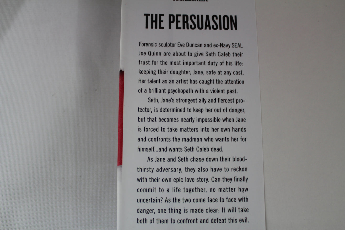 The Persuasion (Eve Duncan, 26) by Iris Johansen