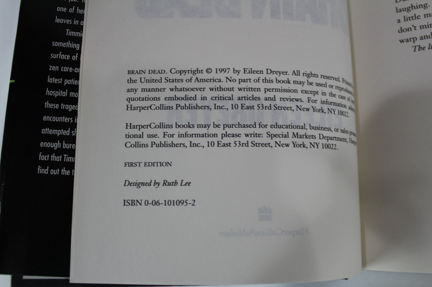 Brain Dead by Eileen Dreyer
