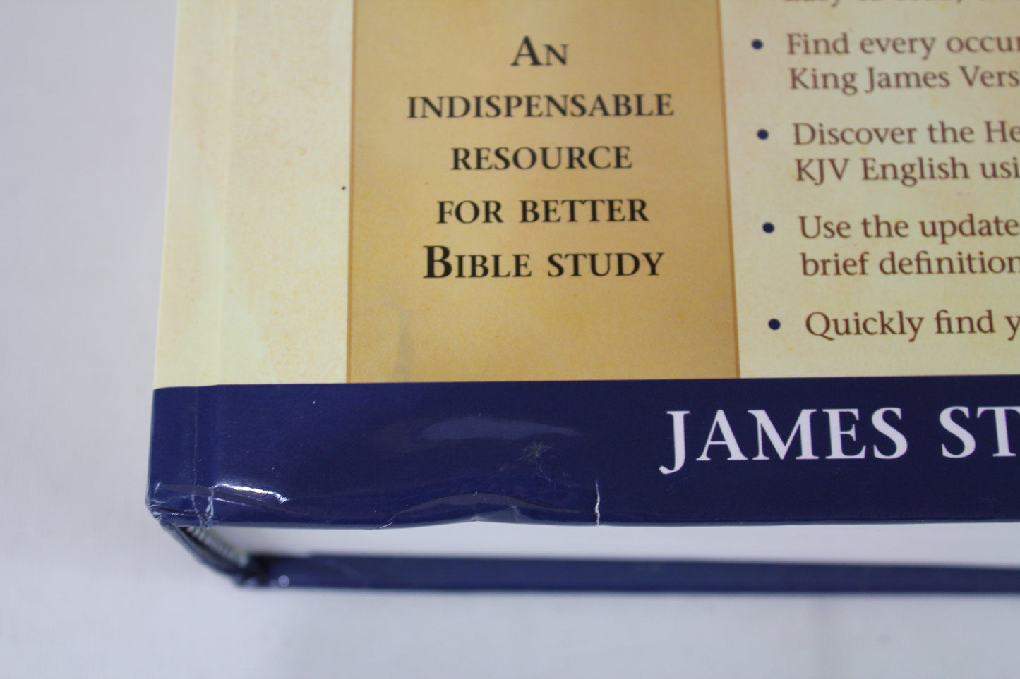 The New Strong's Exhaustive Concordance of the Bible: Every Word of the Bible Indexed, Large Print Edition by James Strong