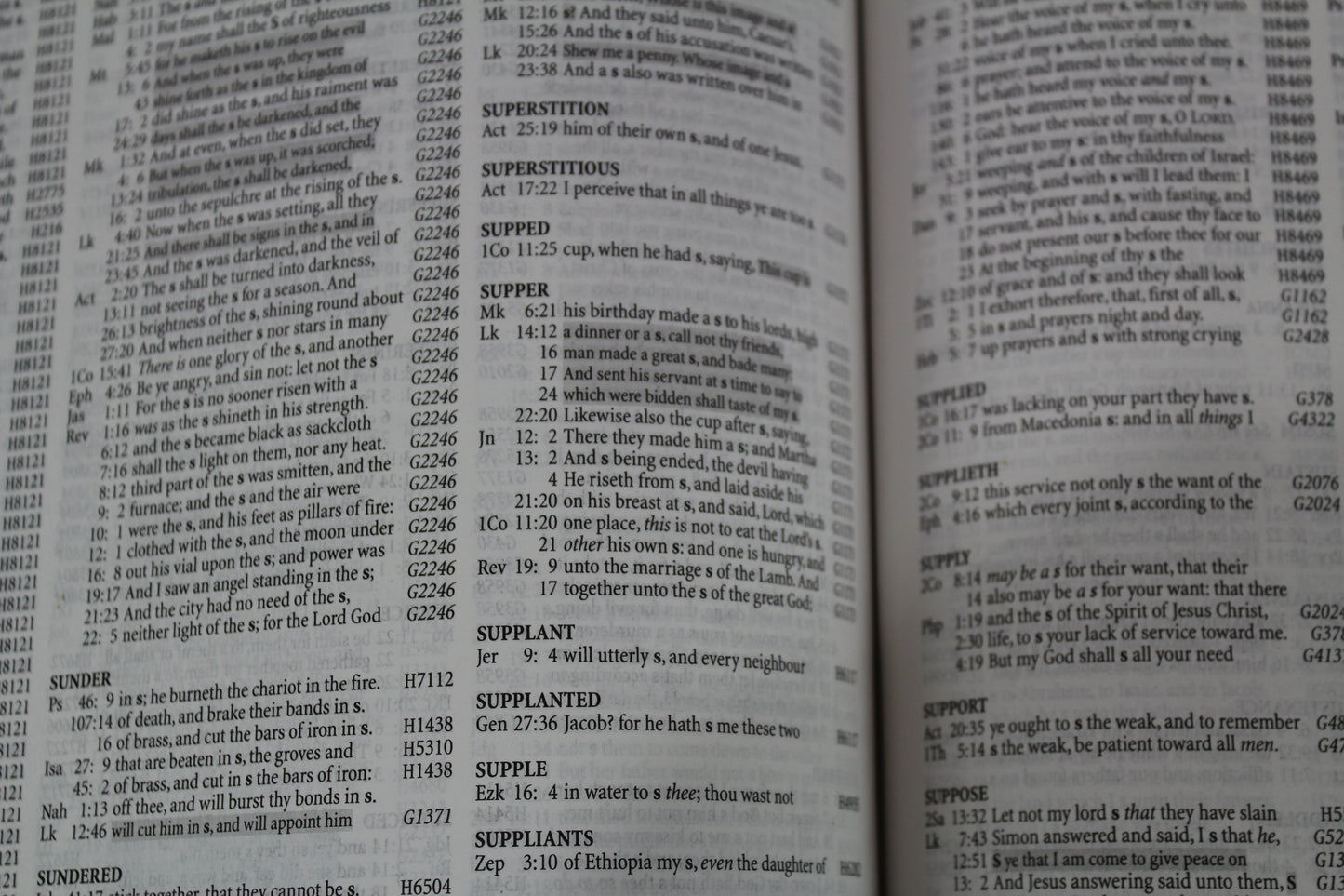 The New Strong's Exhaustive Concordance of the Bible: Every Word of the Bible Indexed, Large Print Edition by James Strong