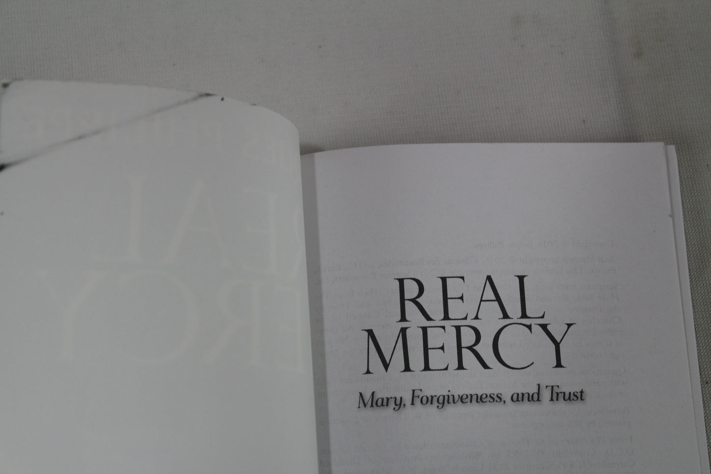 Real Mercy: Mary, Forgiveness, and Trust