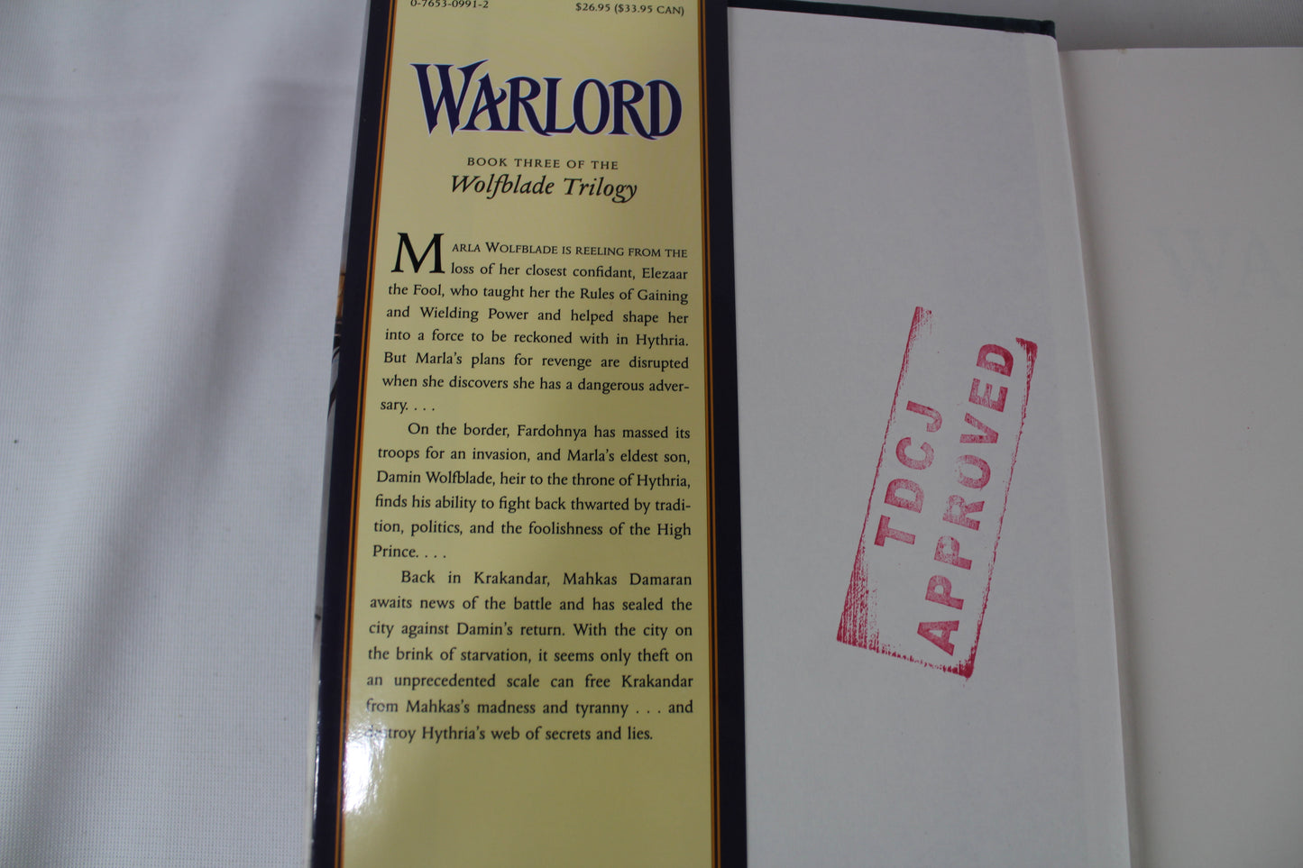 Warlord by Jennifer Fallon