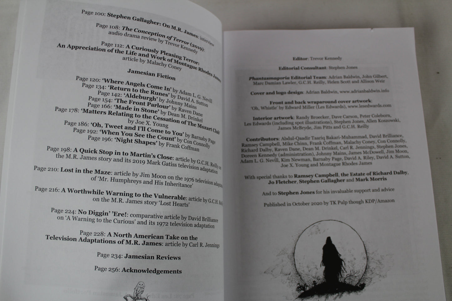 Phantasmagoria Special Edition Series #3: M.R. James by Mr Trevor Kennedy