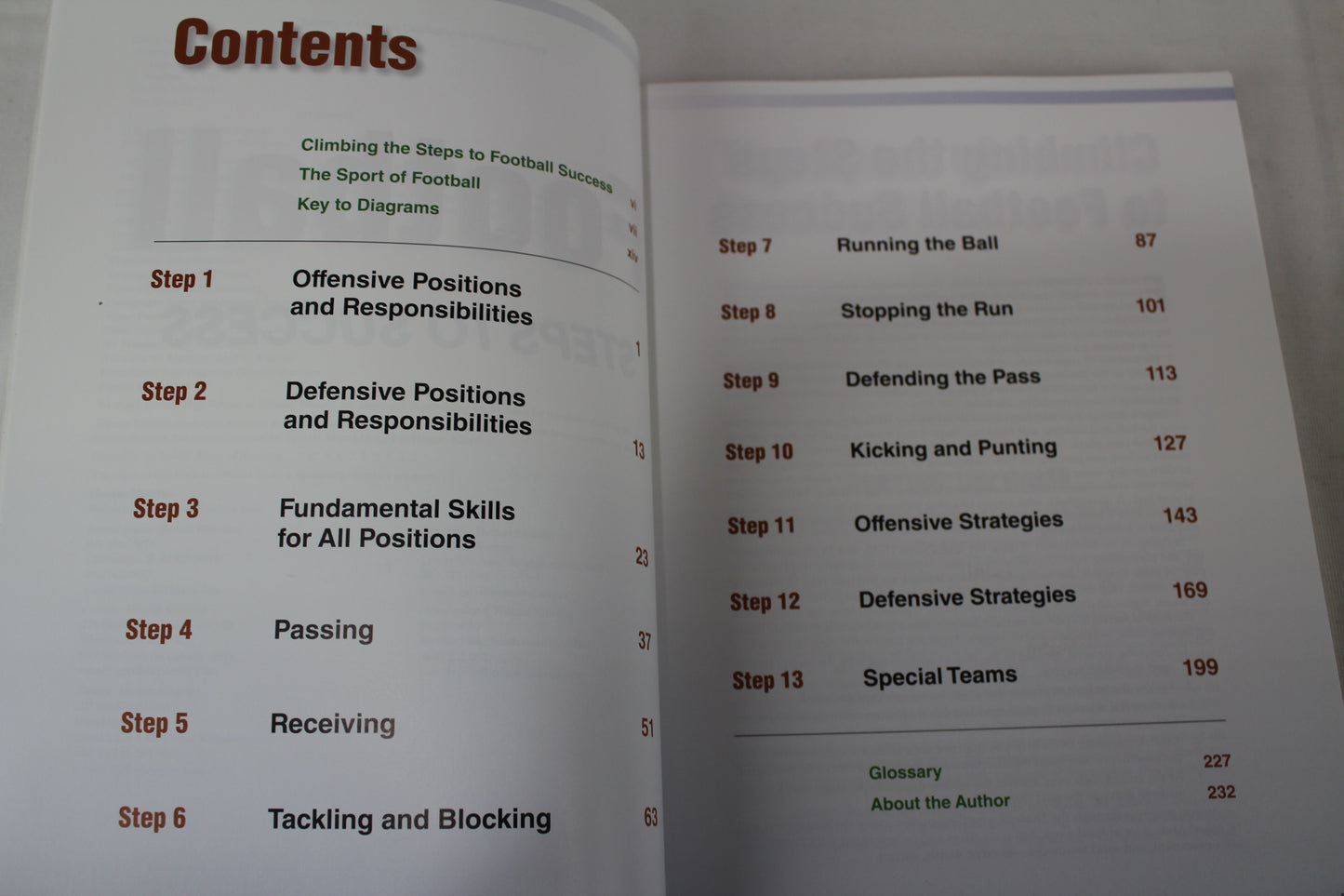 Football: Steps to Success (STS (Steps to Success Activity) by Greg Colby