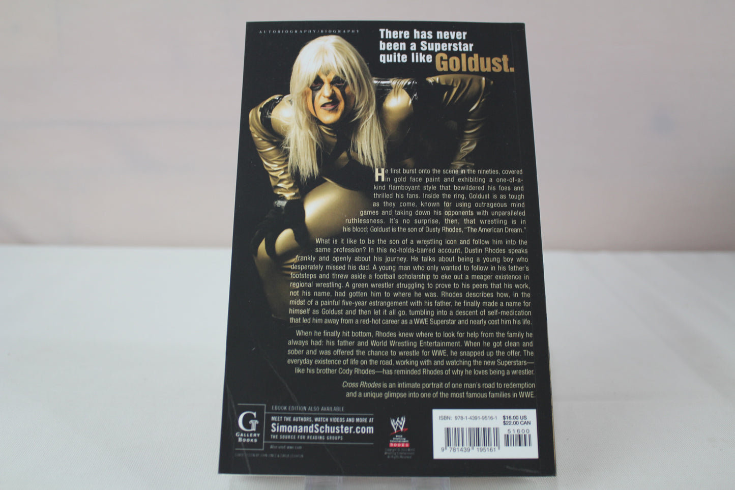 Cross Rhodes: Goldust, Out of the Darkness (WWE) by Dustin Rhodes