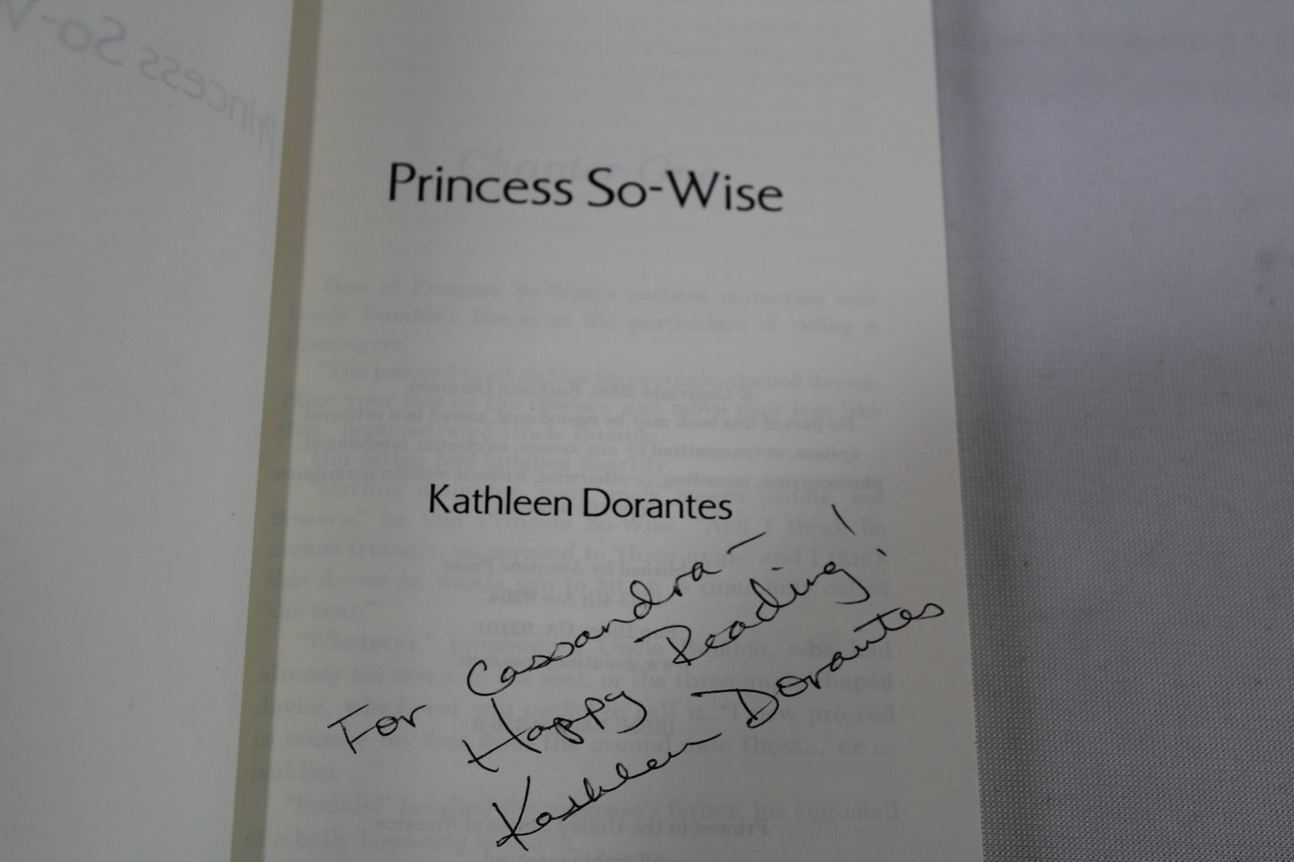Princess So-wise by Kathleen Dorantes