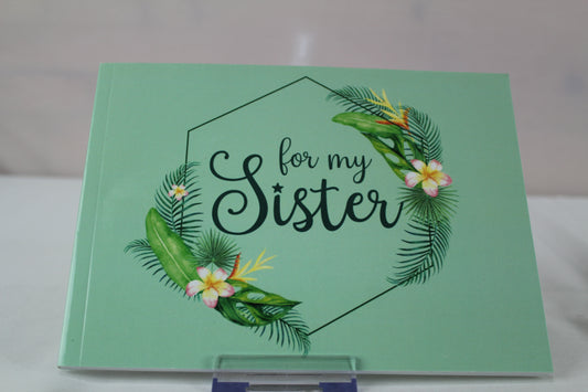 For My Sister: Coupon Book for Adult Sister To Make Into A Personalized Gift She'll Love (Sibling Gifts For Adults) by Sarah Siblings