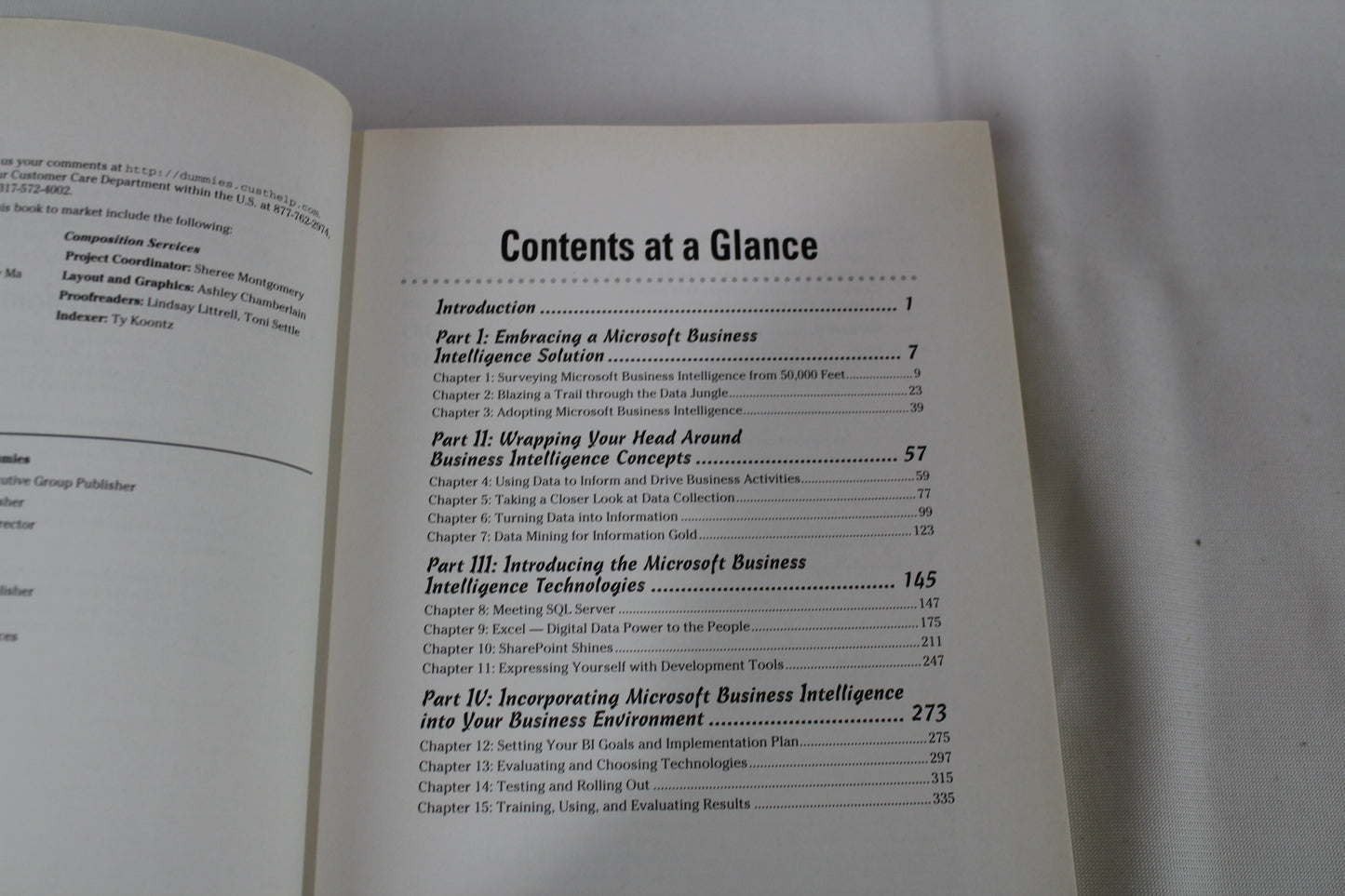 Microsoft Business Intelligence for Dummies by Ken Withee