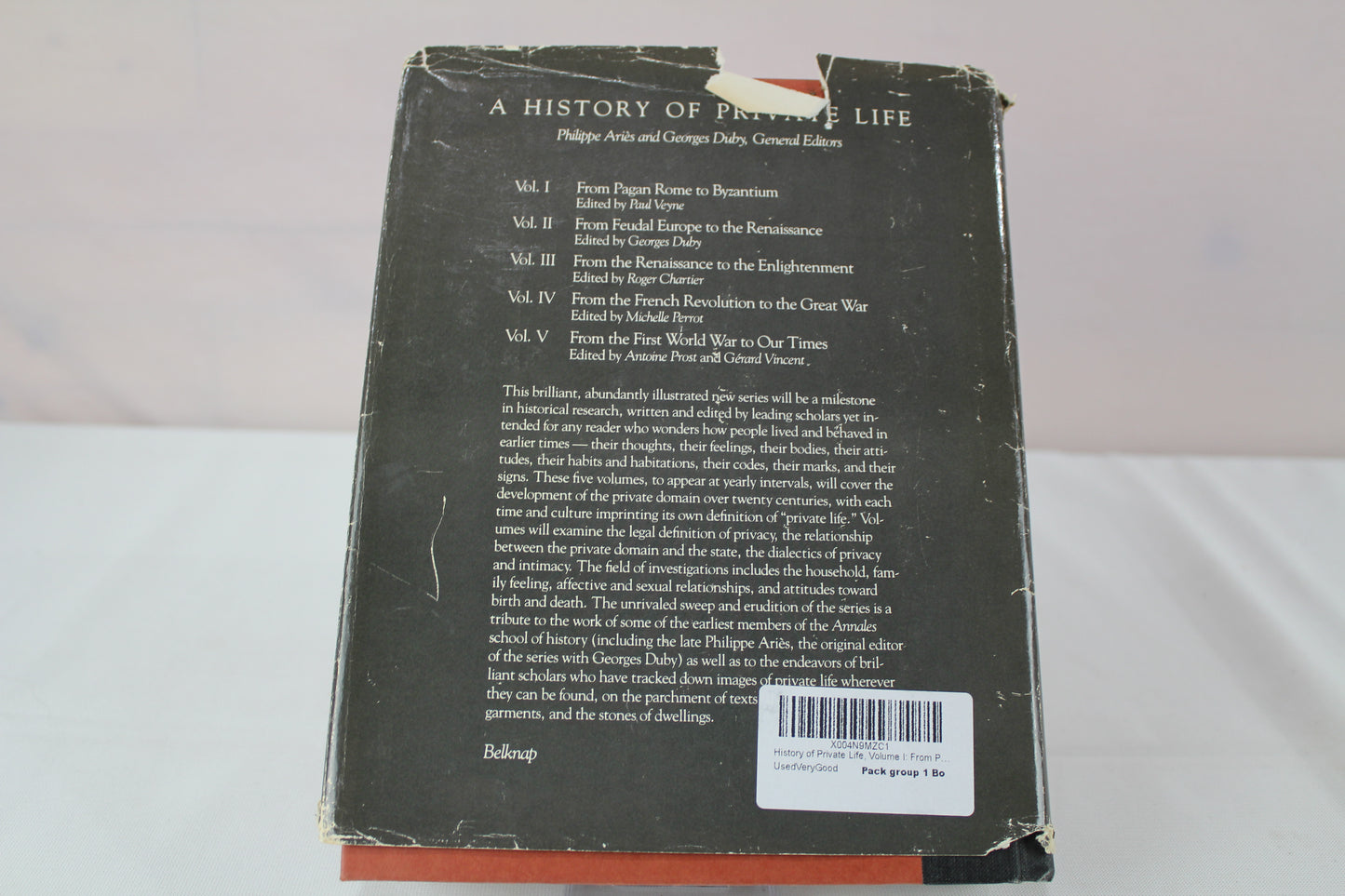 History of Private Life, Volume I: From Pagan Rome to Byzantium by Paul Veyne, Phillippe Ariès, Georges Duby, Arthur Goldhammer